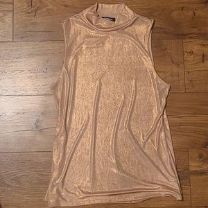 Express sleeveless turtle neck